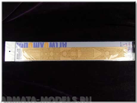 AW10068A Деревянная палуба для USS San Francisco CA-38 1944