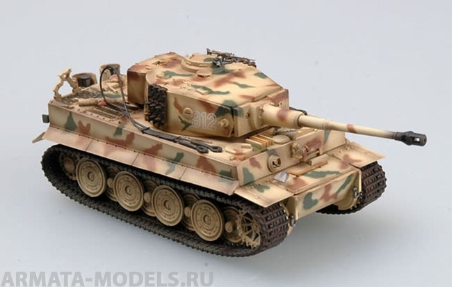 36217EM Танк Тигр I (поздний) Тотенкопф 1944 г. Easy Model