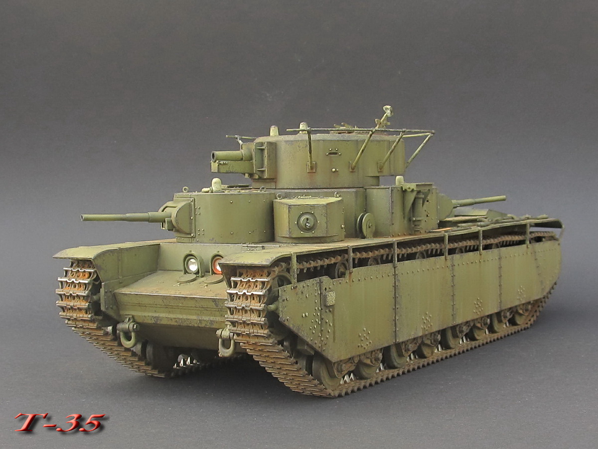 Советский тяжелый танк Т-35, Zvezda