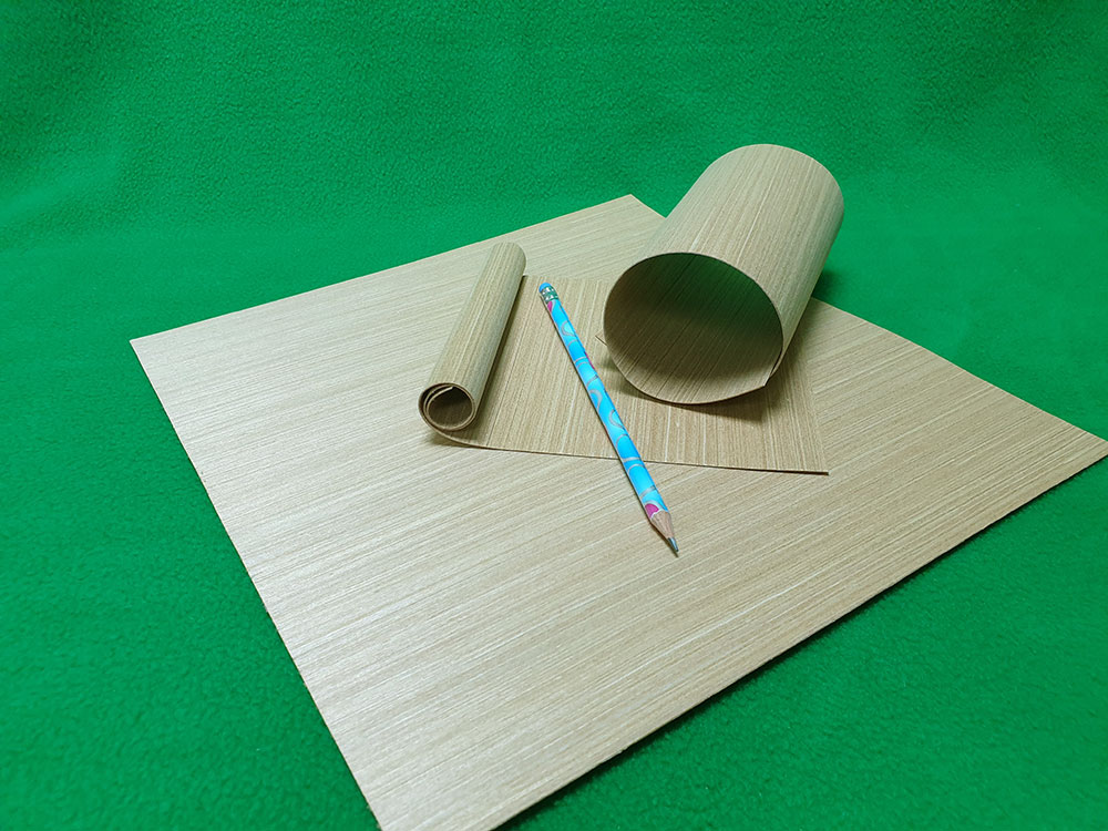 5530 гибкий шпон 1 мм анегри 300х140 мм - 1 лист