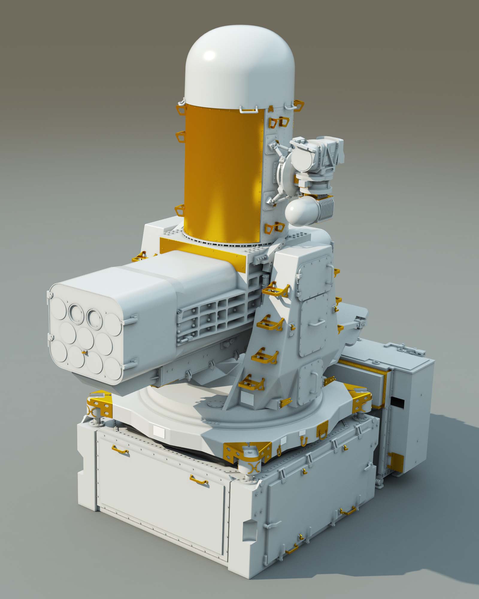 35004RPG Зенитная система ВМС США SeaRAM US Navy SEARAM close-in weapon system RPG Model