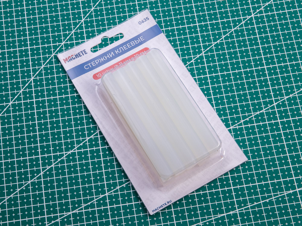 0635MCH Клеевые стержни, 10 шт, диаметр 11 мм