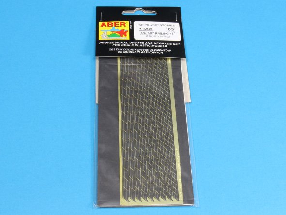 ABR-1:200-–-03  Дополнения для  Aslant railing 45° для  1/200