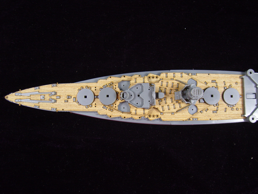 AW20009 Деревянная палуба для IJN Ise