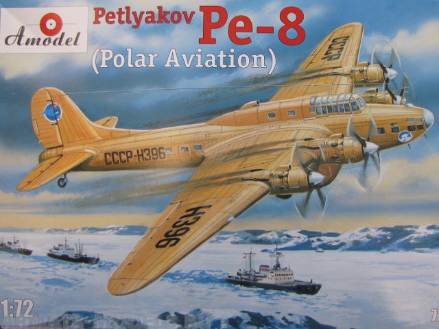 AM72155 Пе-8 Полярная Авиация Amodel