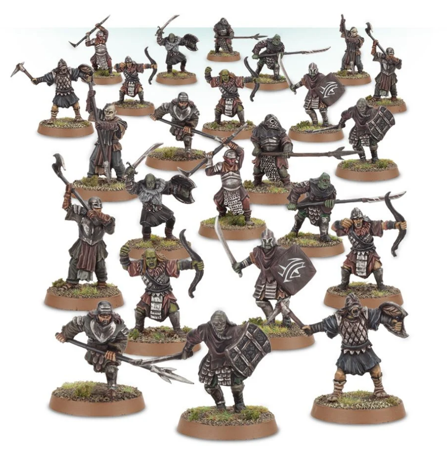 30-33GW Набор Властелин Колец: Орки Мордора (Mordor Orcs)