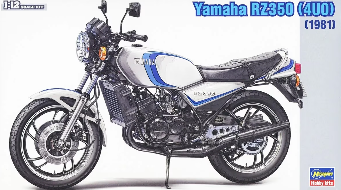 21515-Мотоцикл YAMAHA RZ350 (4U0) (1981) Hasegawa