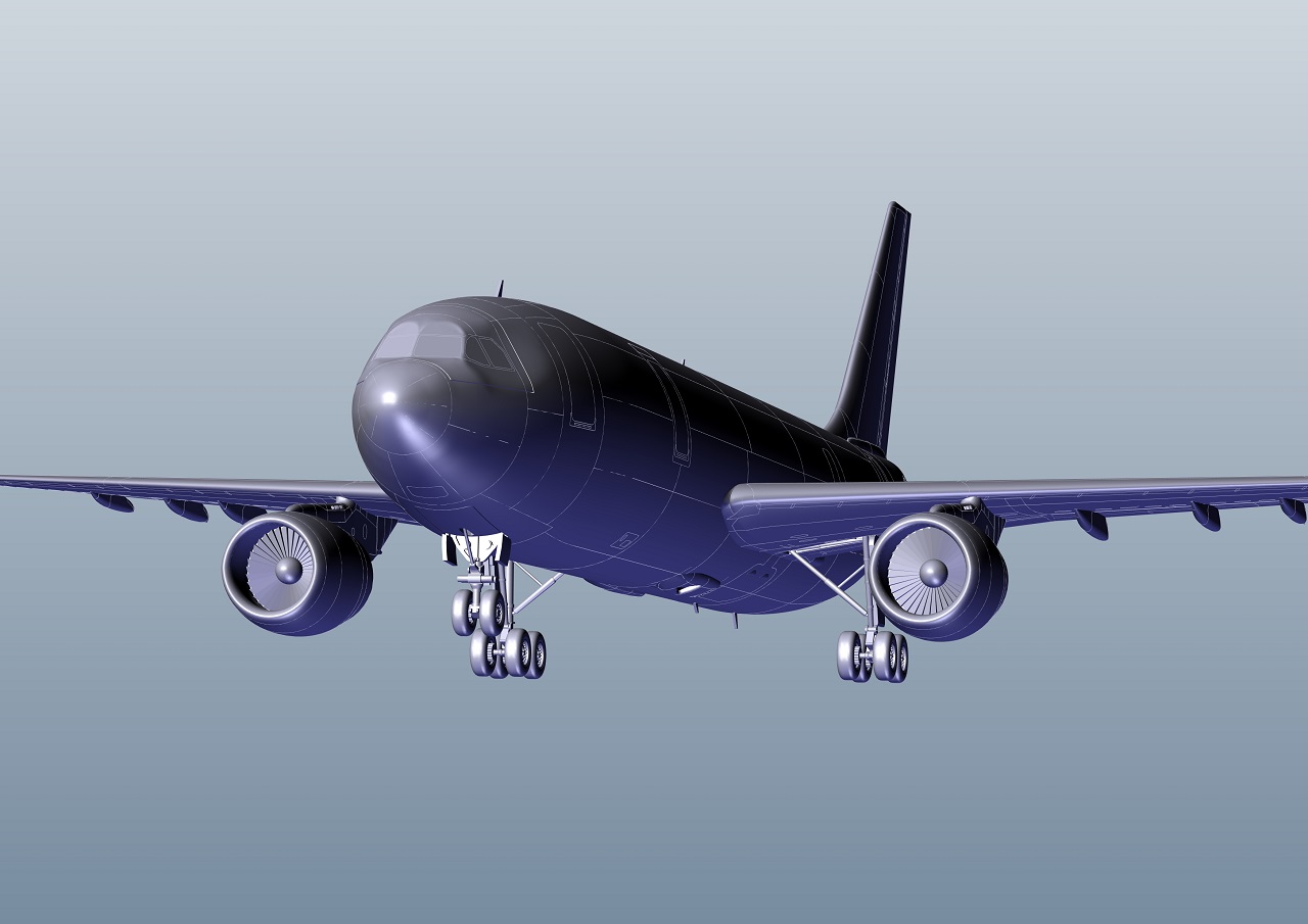 ЕЕ144146_1 Авиалайнер  А300B4 EASTERN Восточный экспресс