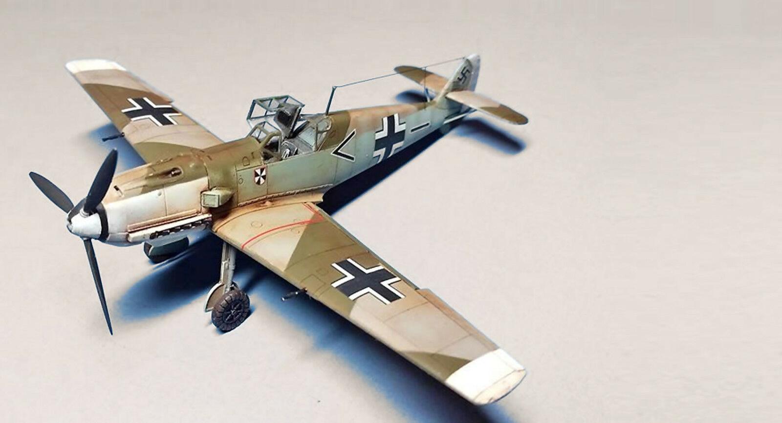 A05120B Самолет Messerschmitt Me109E-4/E-1 Airfix