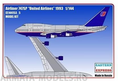 ЕЕ144153_5 Авиалайнер 747SP UNITED Восточный экспресс