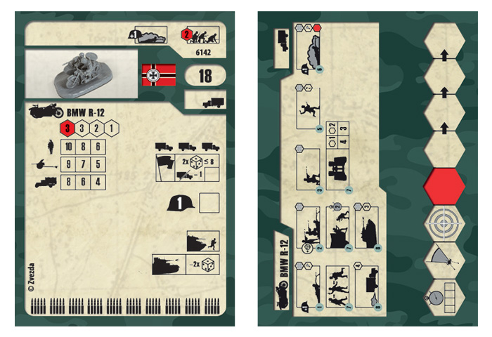 6142 Немецкий мотоцикл BMW R-12 Звезда