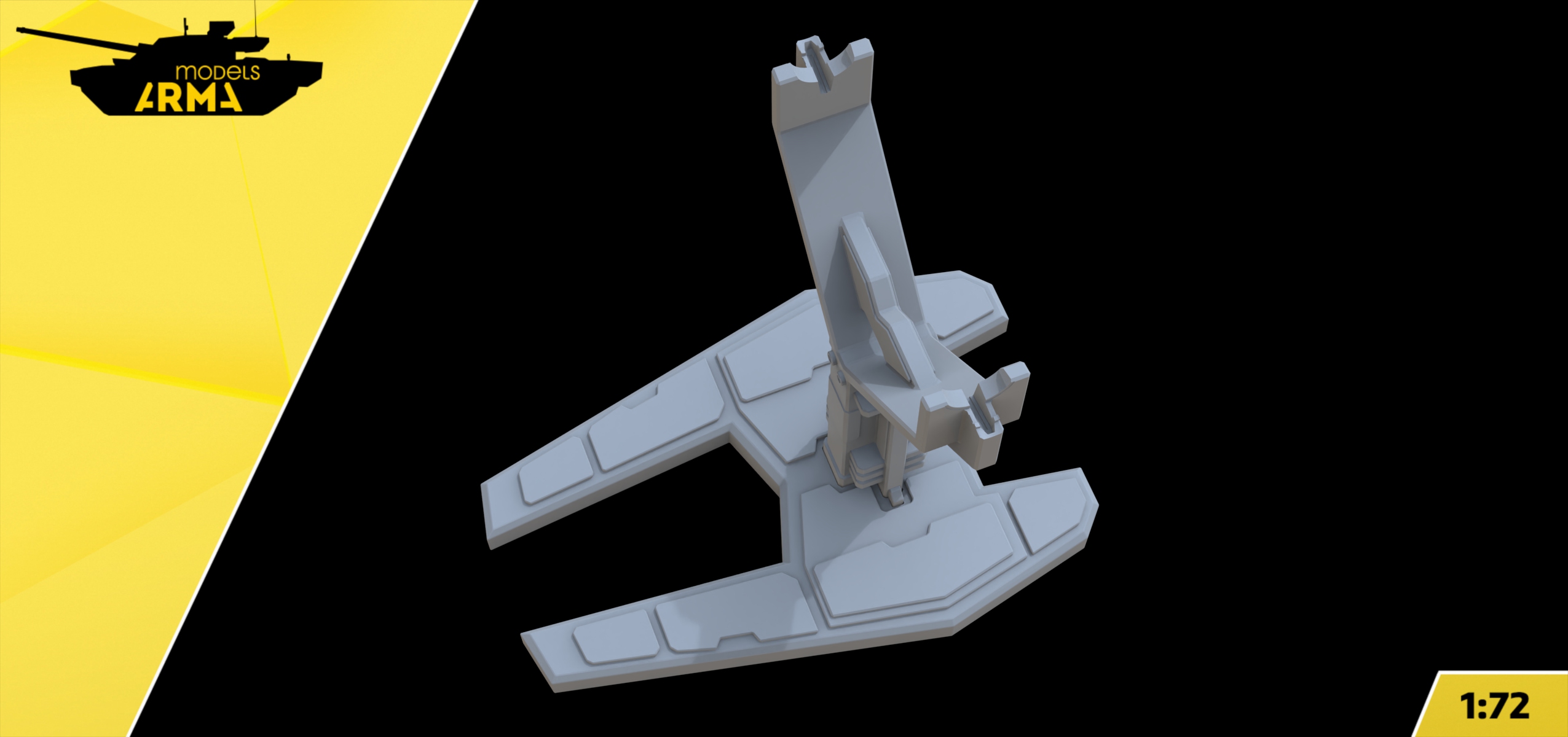 AM72480-1 Подставка для Истребитель Tie Fighter (Сид истребитель) Arma Models