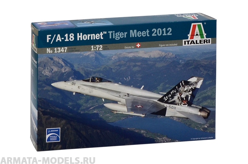 1347ИТ Самолет F/A-18 Hornet Tiger Meet Italeri