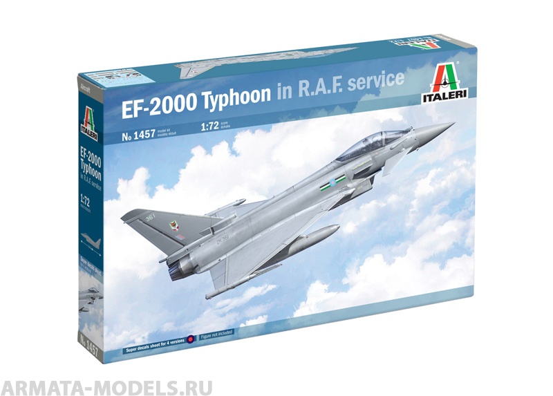 1457ИТ Самолет EF-2000 Typhoon in R.A.F. Service Italeri