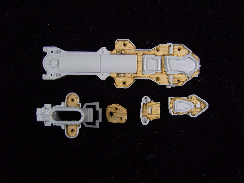 AW20033 Деревянная палуба для DKM Prinz Eugen 1945