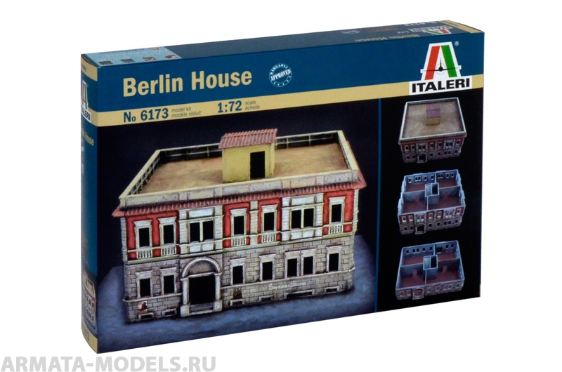 6173ИТ II БЕРЛИНСКИЙ ДОМ Italeri