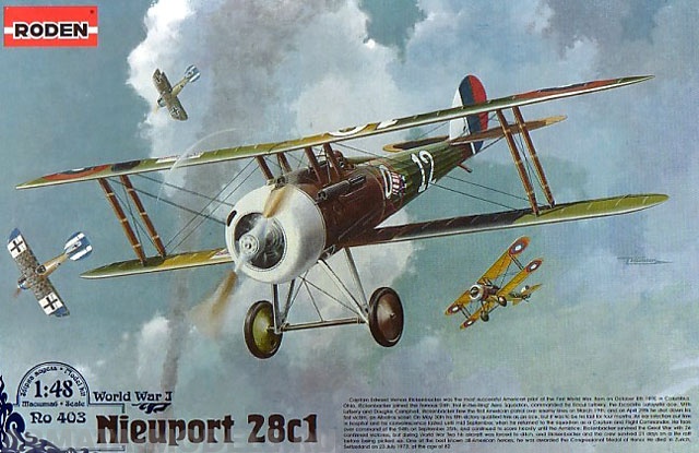 Rod403 Самолёт NIEUPORT 28C1 Roden