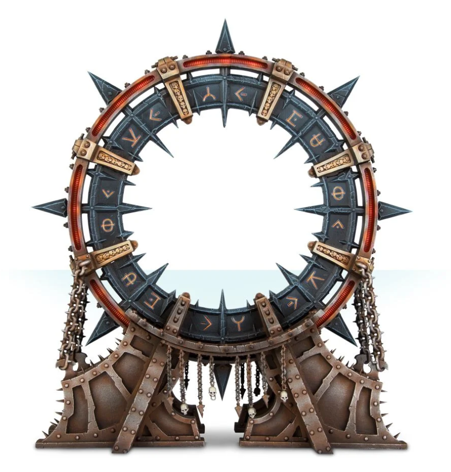 43-70GW Набор игрового ландшафта Космодесант Хаоса. Ноктилитская Корона (Chaos Space Marines Noctilith Crown)