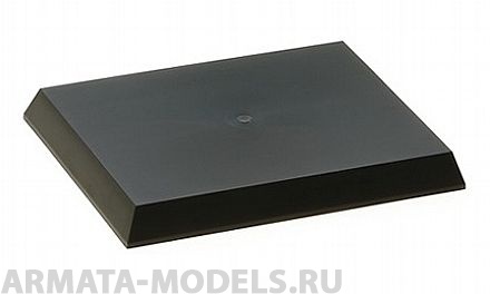 73022T Пластиковая подставка для моделей или диорам, размер S (148х108 мм). Может краситься красками Tамия