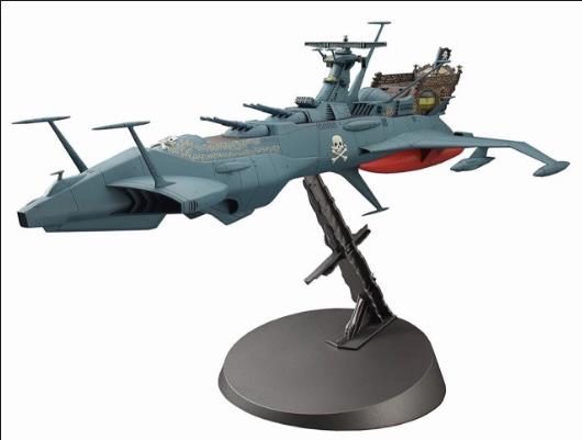 64756 Корабль SPACE PIRATE BATTLESHIP ARCADIA Second ShipPHANTOM DEATH SHADOW conver(HASEGAWA)1/1500 Hasegawa