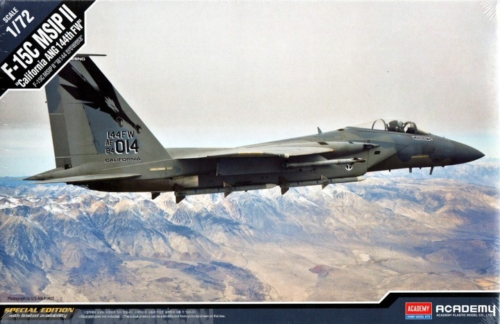 12531 Самолёт  F-15C California ANG 144th FW  Academy