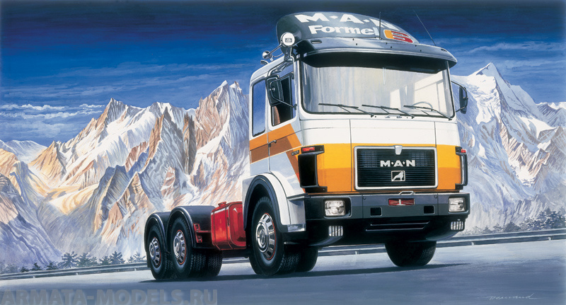 0756ИТ Грузовик MAN 26.321 Formel 6 Italeri