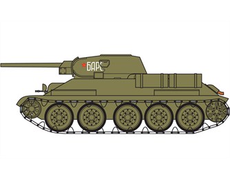 A01316V Танк Russian T34 Airfix