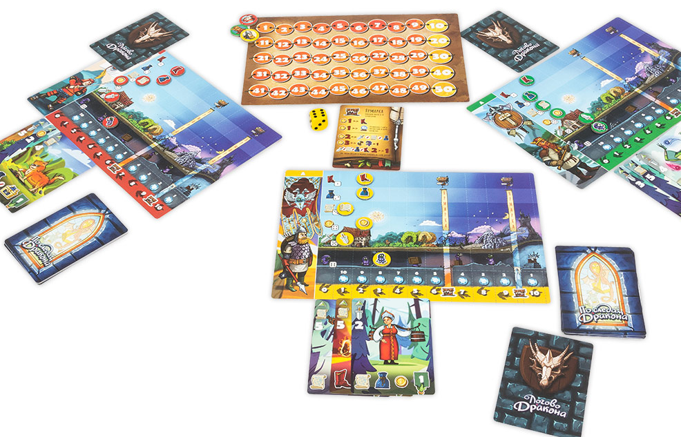 BG12015EUR Игра настольная По следам дракона