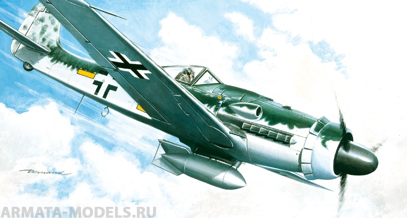 1128ИТ Самолет FW 190 D-9 Italeri