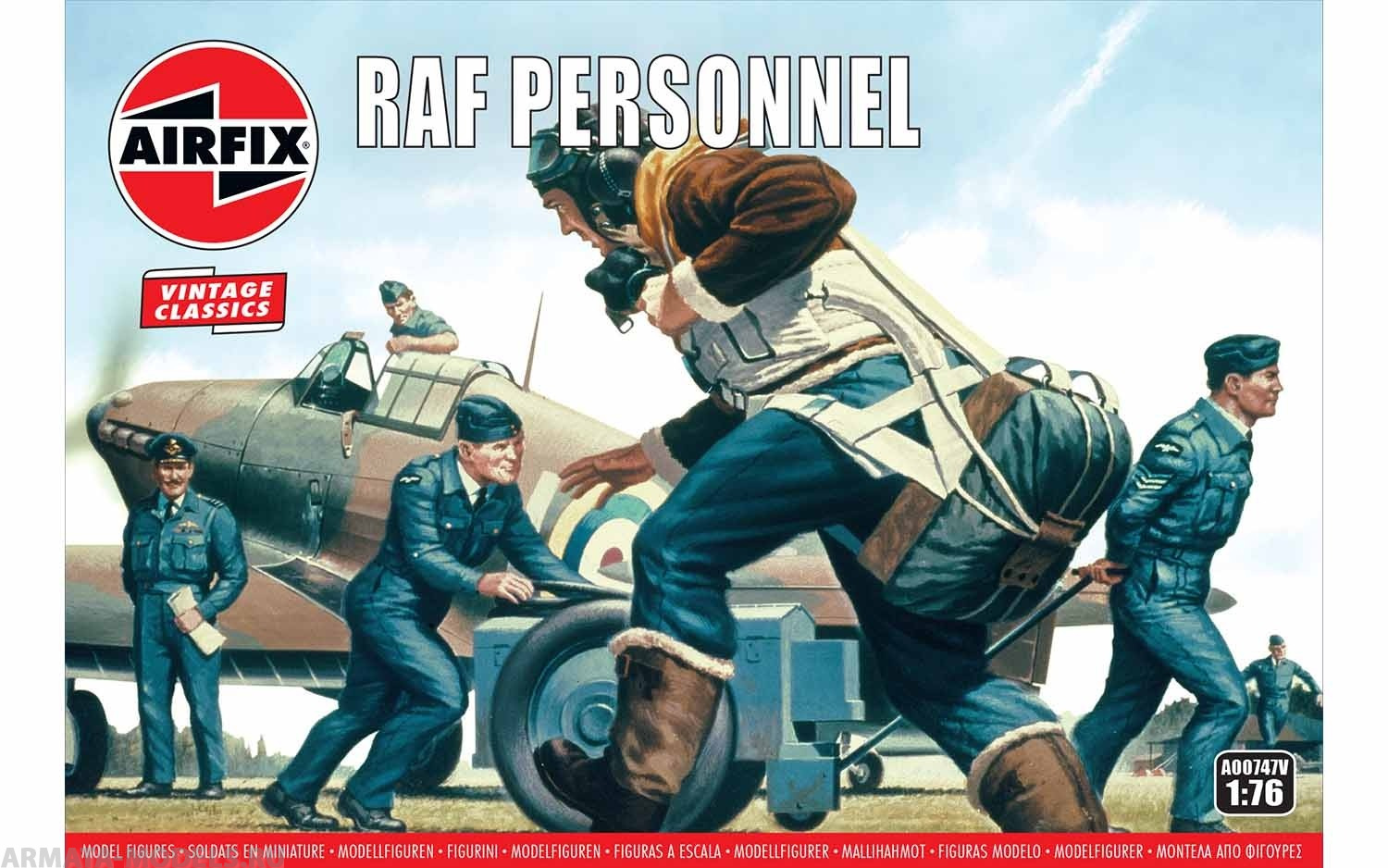 A00747V Набор солдатиков RAF Personnel Airfix