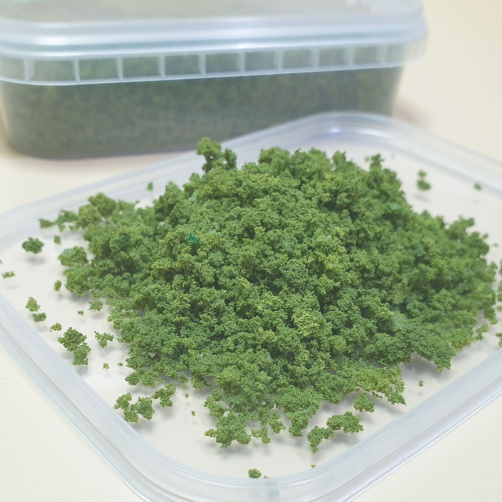 5737 присыпка листва/трава, крупная, 200 мл, серый хаки