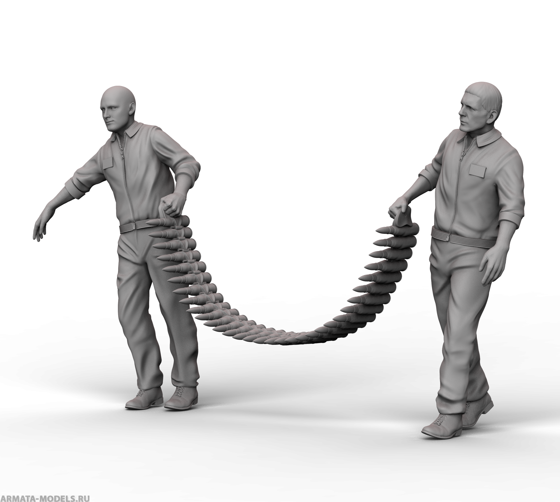 AM4885 Техники МИ-24П со снарядами, 1/48 