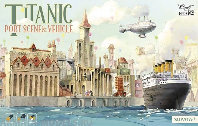 SL-002 Titanic - Port Scene & Vehicle Suyata
