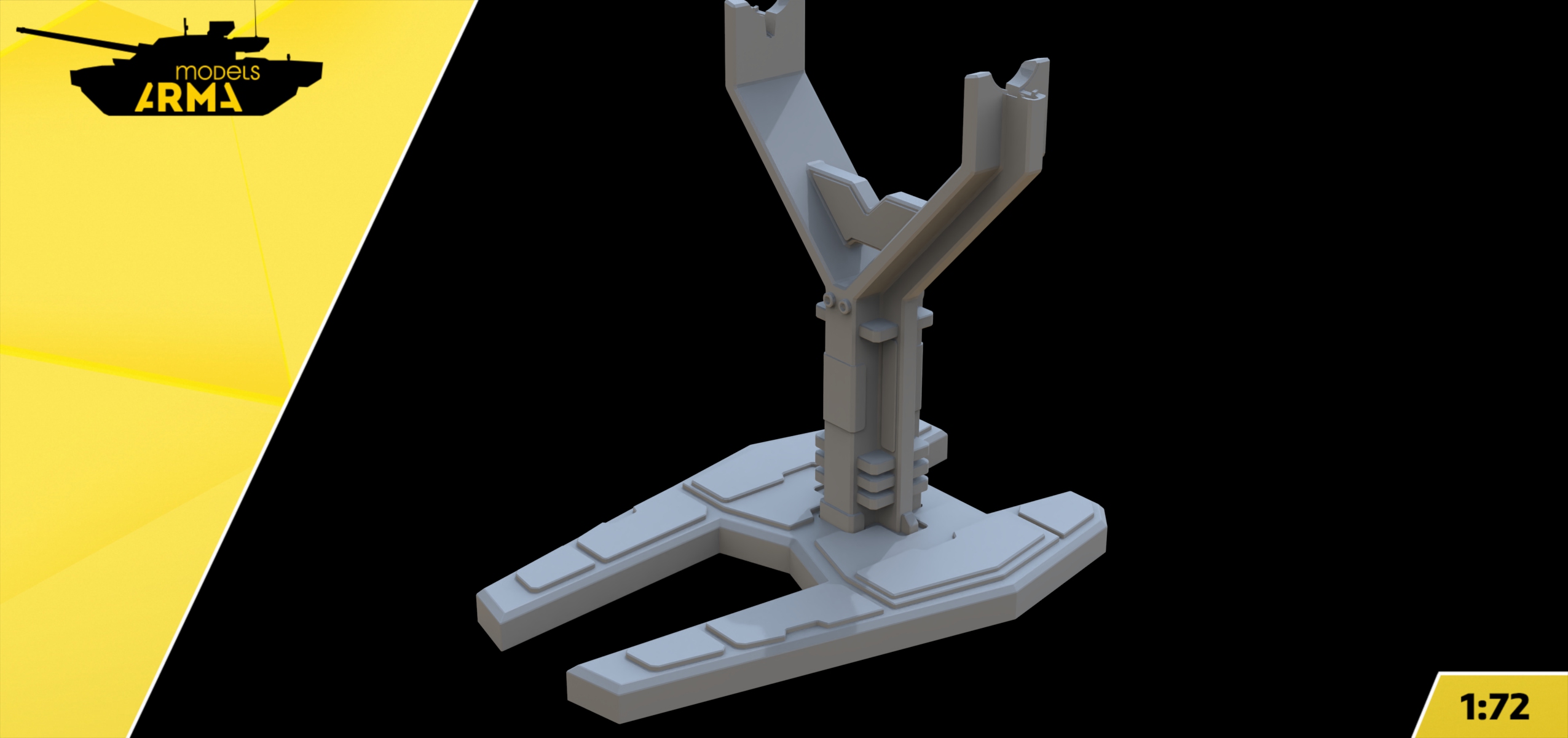 AM72480-1 Подставка для Истребитель Tie Fighter (Сид истребитель) Arma Models