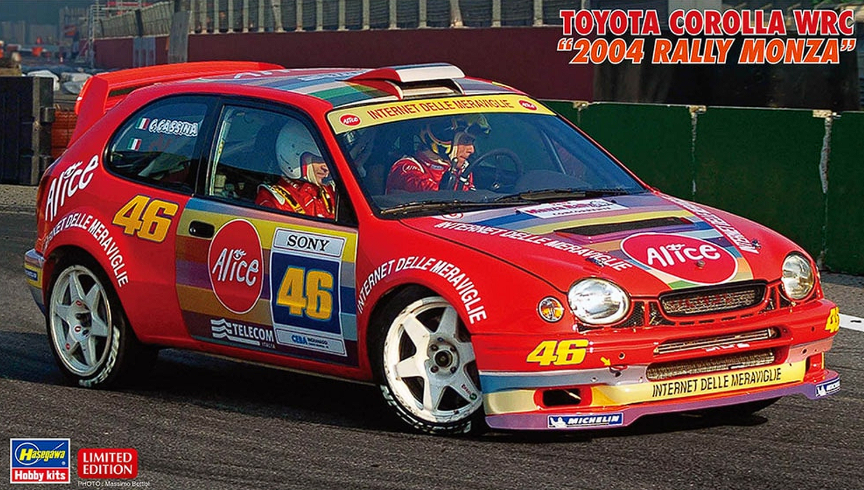 20619-Автомобиль TOYOTA COROLLA WRC '2004 RALLY MONZA' (Limited Edition) Hasegawa