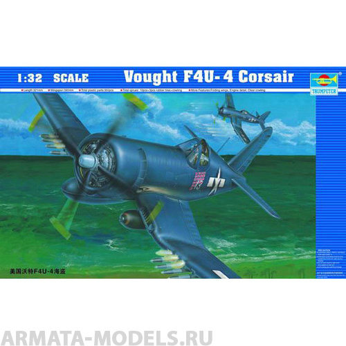 02222P Самолет F4U-4 Corsair Trumpeter