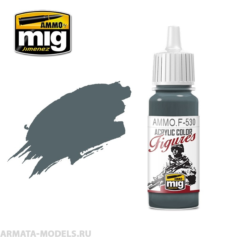 AMMOF530 Ammo Mig Краска акриловая BLUISH GREY