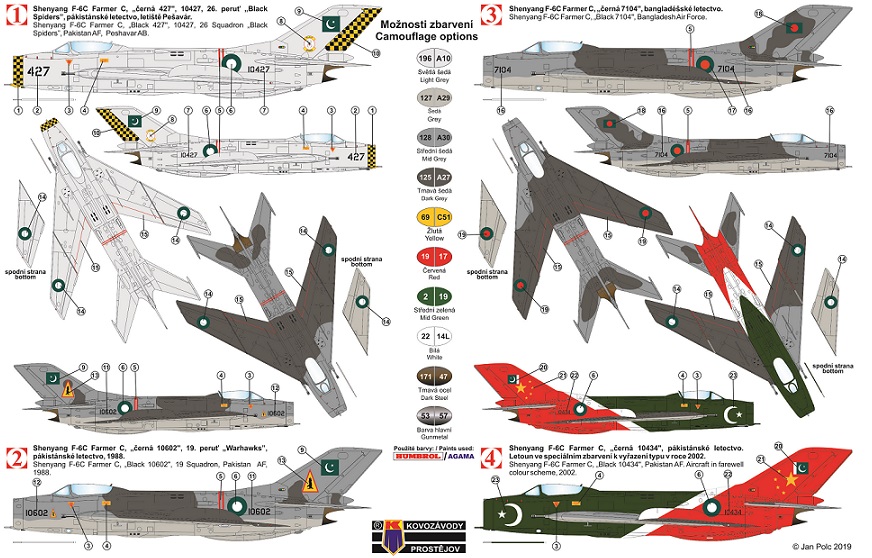 KPM0160 Shenyang F-6C Farmer-C Late KP Models