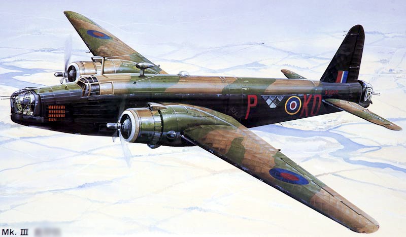 02823 Самолет Веллингтон Mk.III