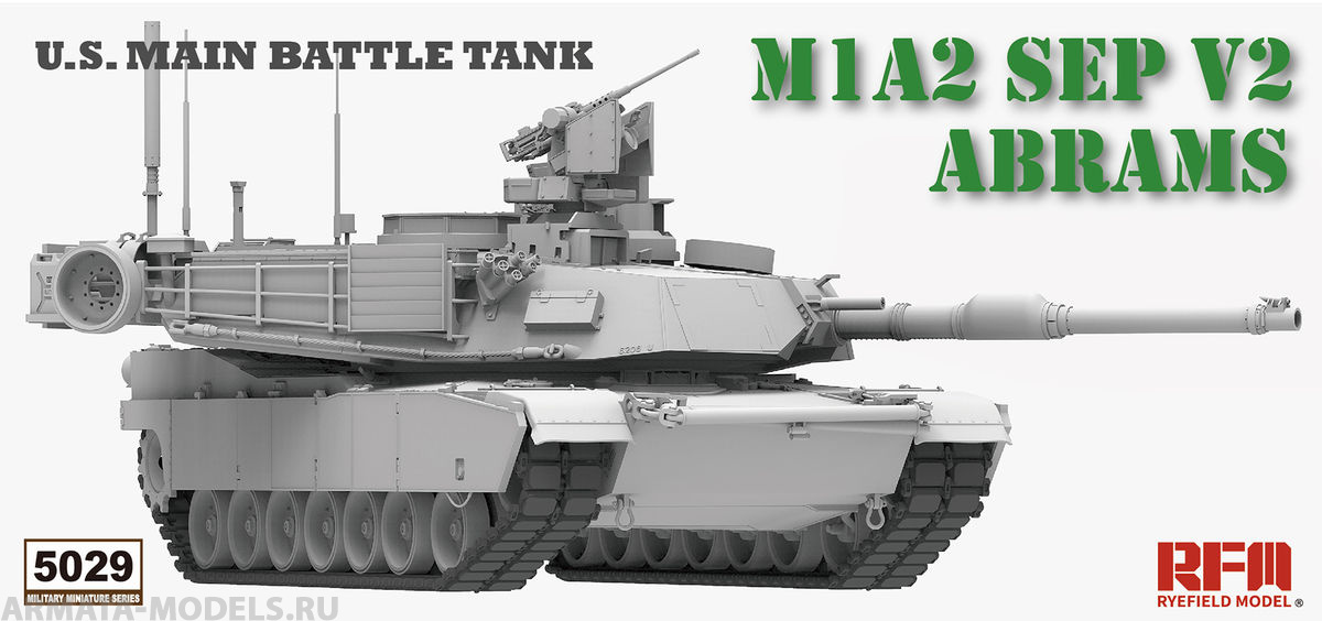 RM-5029 M1A2 SEPV2 ABRAMS Rye Field Model (RFM)