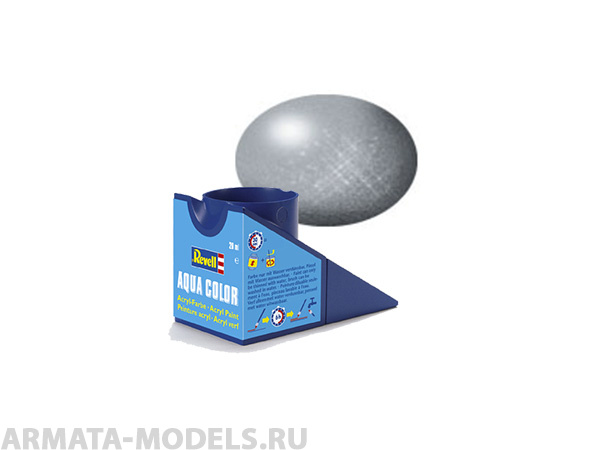 36190 Аква-краска серебристая металлик