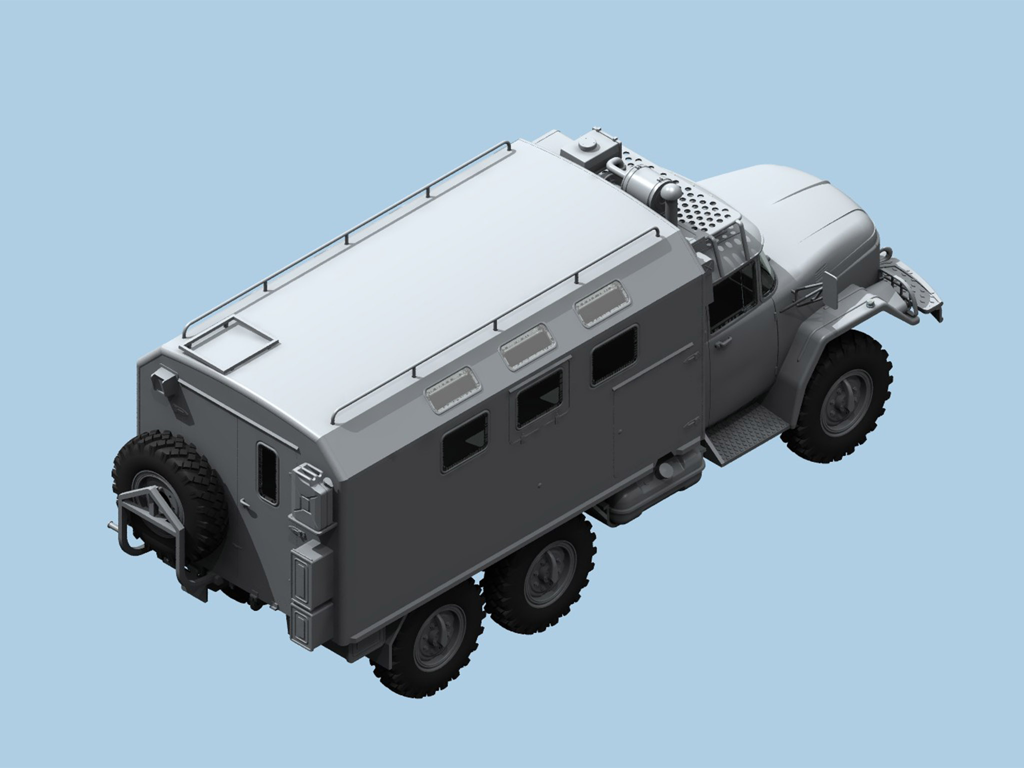 35901 Чернобыль №1. Пункт радиационного контроля ICM