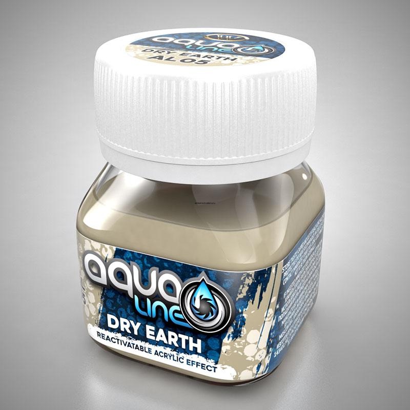 AL-05 Тонировочная паста AQUALINE  сухая земля