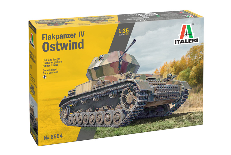 6594ИТ FLAKPANZER IV OSTWIND (10013160/250423/3188147, ИТАЛИЯ ) Italeri