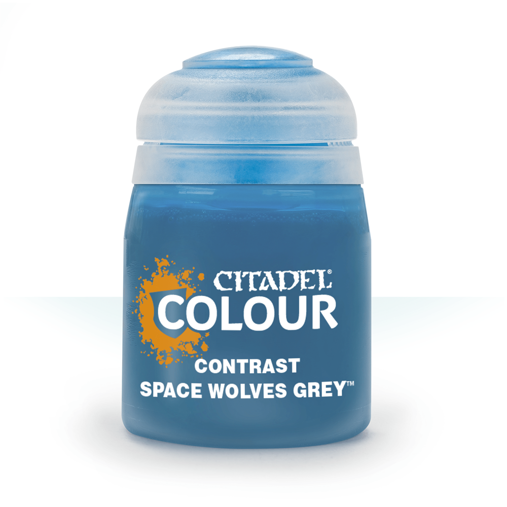 29-36GW Краска Контраст: серый космических волков (18мл)(CONTRAST: SPACE WOLVES GREY (18ML))