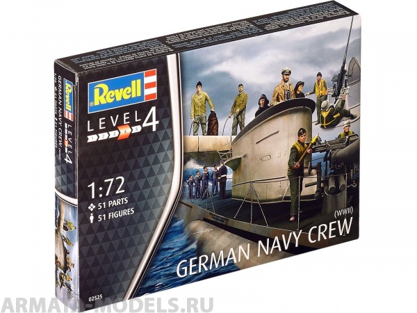 02525 Фигурки немецкой армии , 2я МВ Revell