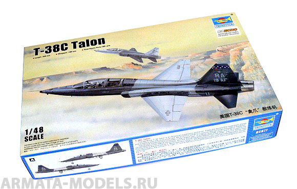 02877P US T-38C Talon Trumpeter