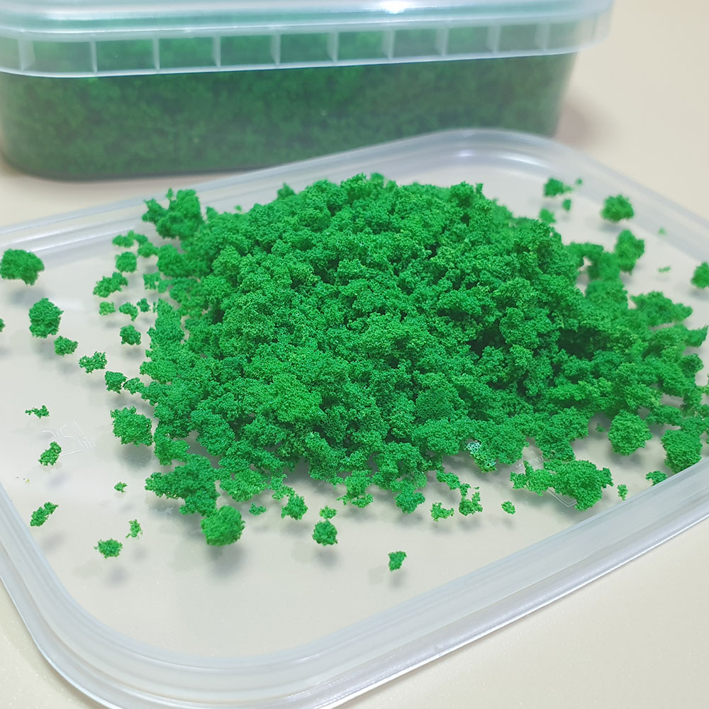 5732 присыпка листва/трава, крупная, 200 мл, яркий зеленый