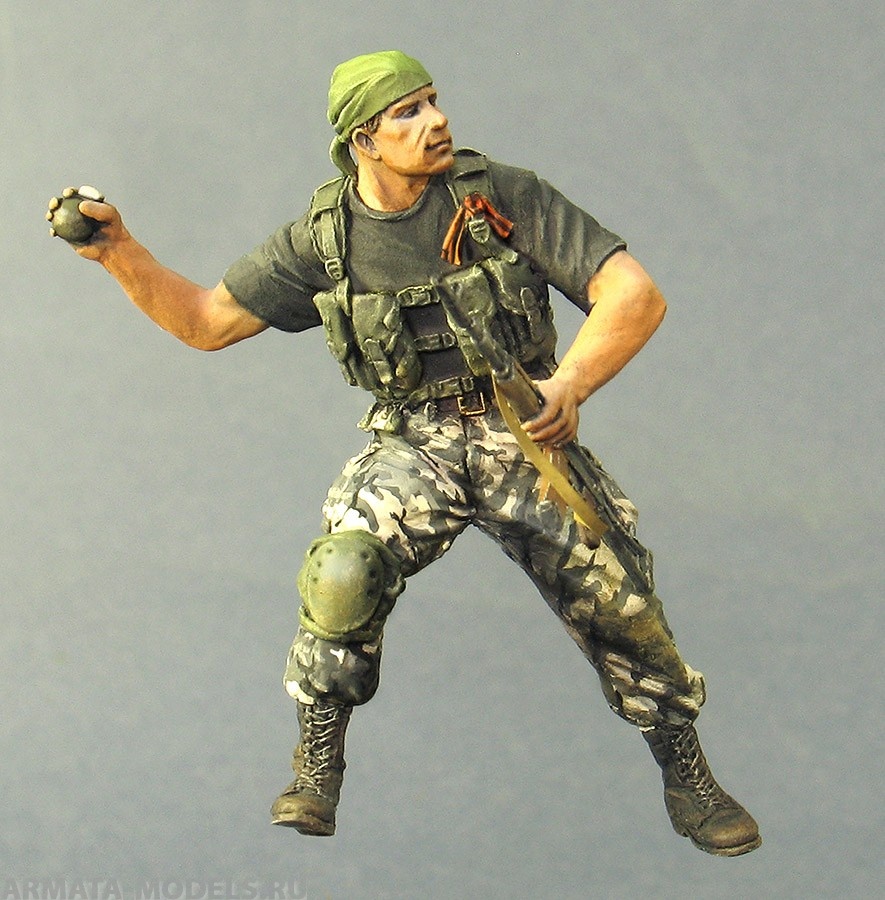 T35175 Бойцы народного ополчения Новороссии в бою (2) Tank