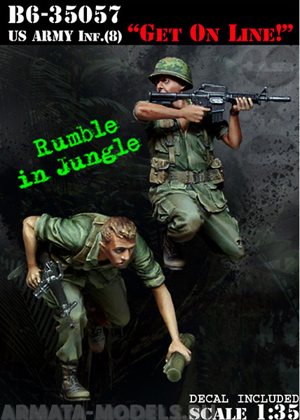 B6-35057 US Army Infantry (8) Bravo6